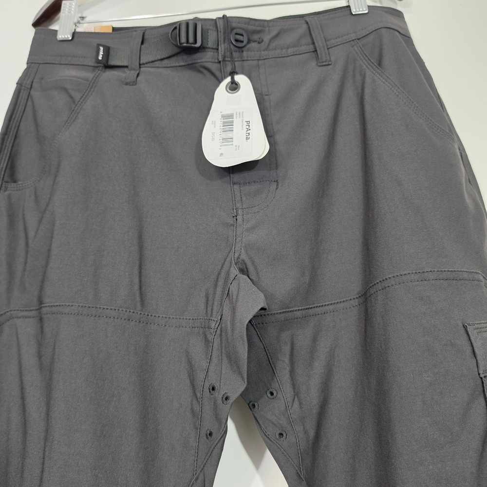 .prAna Stretch Zion Pant II Mens 32x30 Dark Iron Hiking Cargo Pants NWT Gorpcore - Picture 4 of 10
